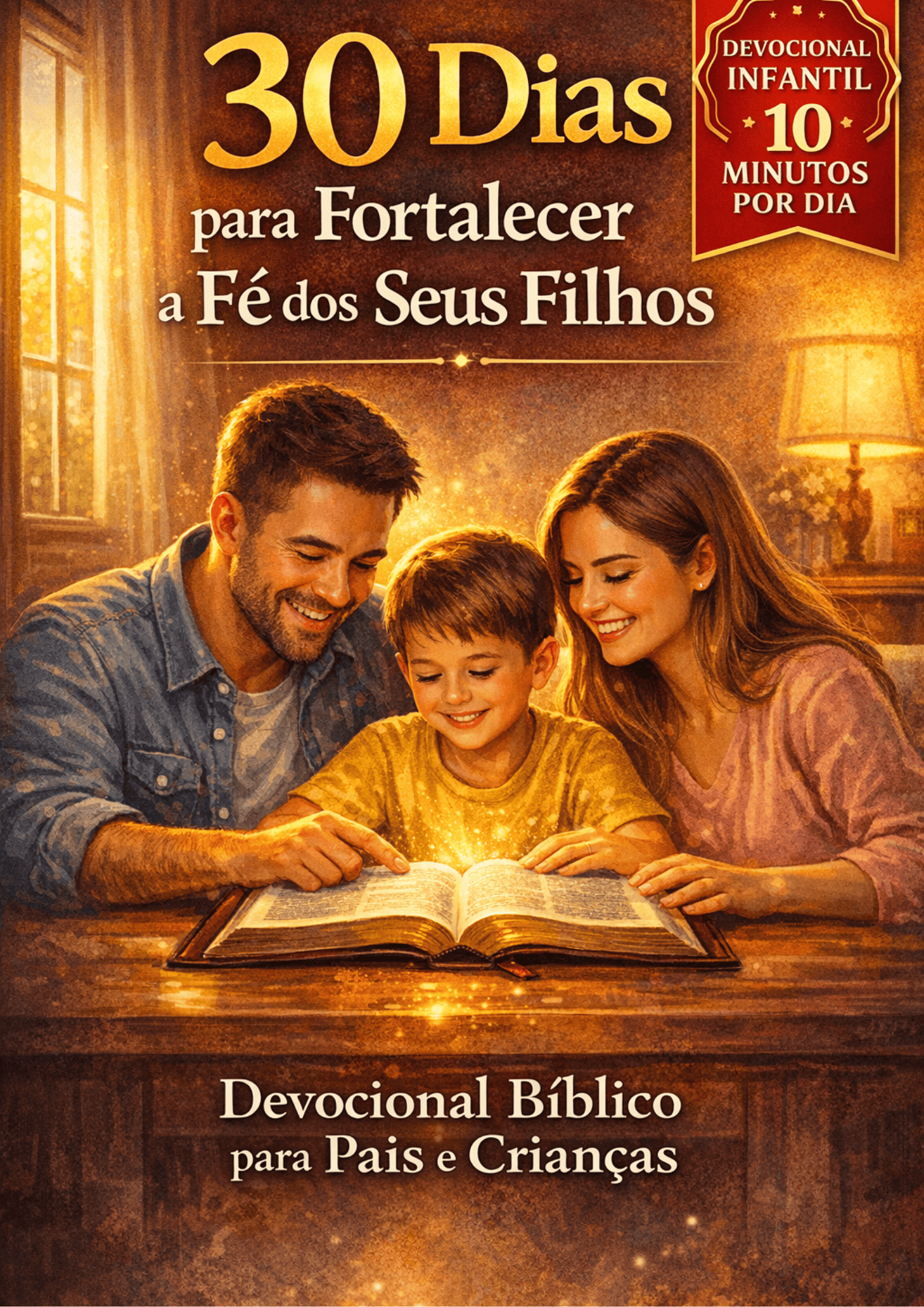 30 Dias para Fortalecer a Fé dos Seus Filhos - Devocional Bíblico Prático para Fazer em Família
